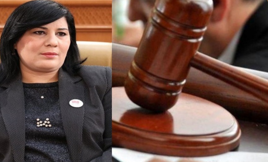 حجز قضية عبير موسي للمفاوضة والتصريح بالحكم